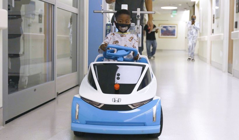 Honda's "Shogo" Electric Ride-On Vehicle Brings Joy to Hospitalized Children