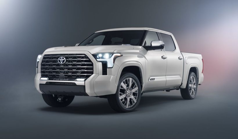 All-New Capstone Grade Elevates 2022 Toyota Tundra to New Heights